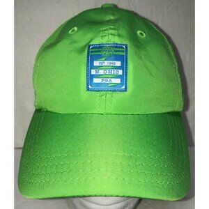 Northern Ohio PGA Mens Golf Hat OSFA Green Pukka Strapback Baseball‎ Cap